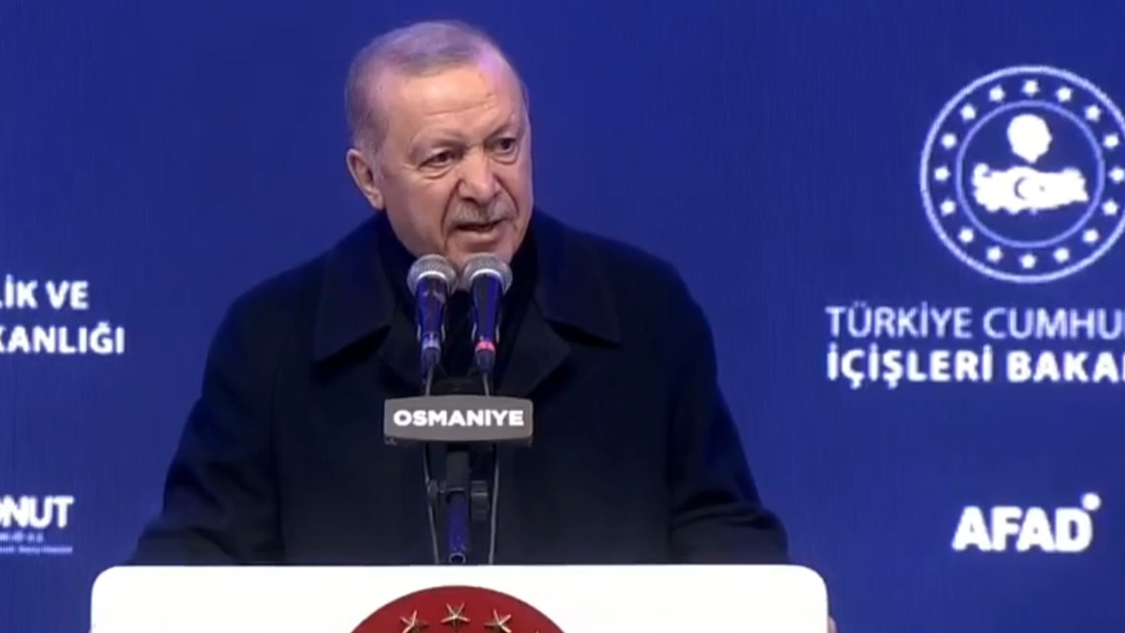 Cumhurbaşkanı Erdoğan konuşuyor