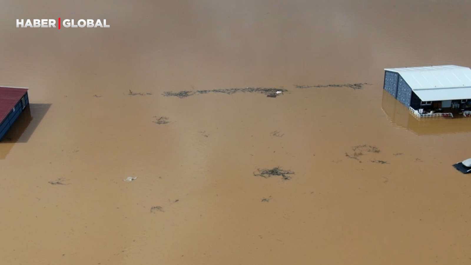 İzmir'de sağanak ovayı göle çevirdi