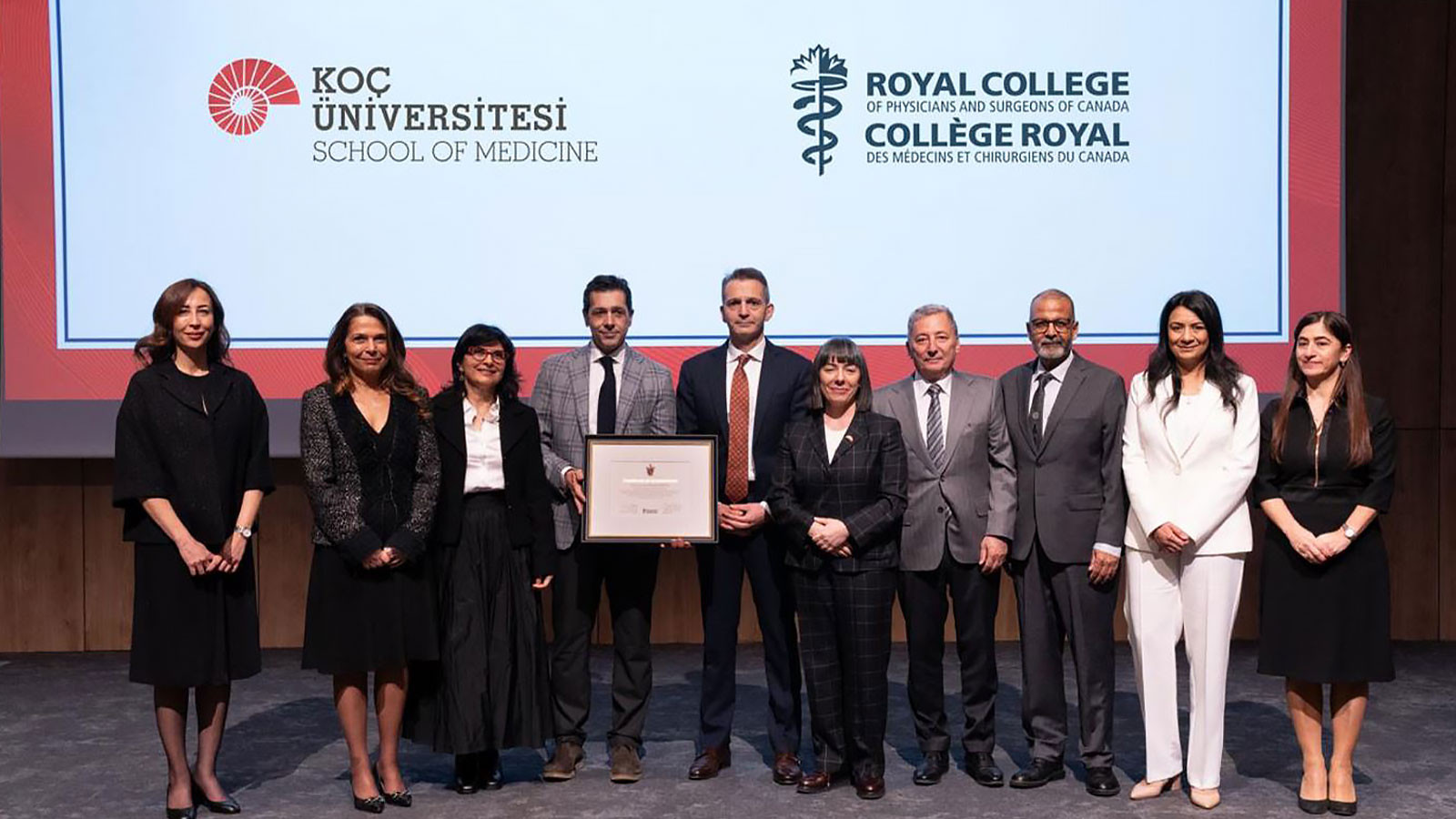 Koç Üniversitesi Tıp Fakültesi, Royal College of Canada Akreditasyonu Aldı