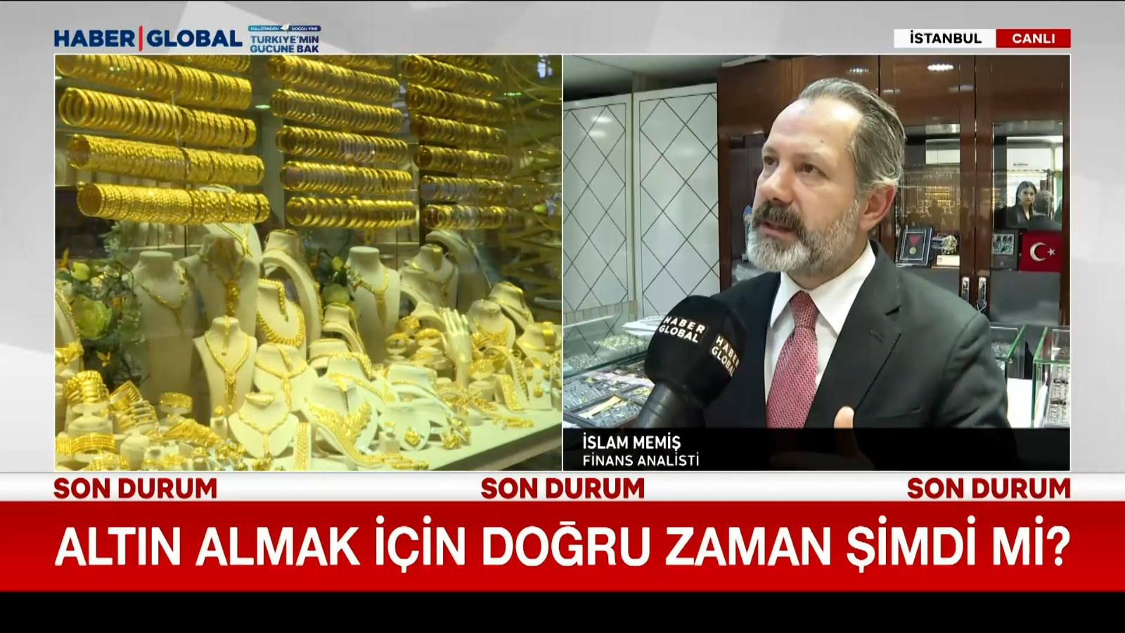 Altın almak için doğru zaman şimdi mi? İslam Memiş değerlendirdi