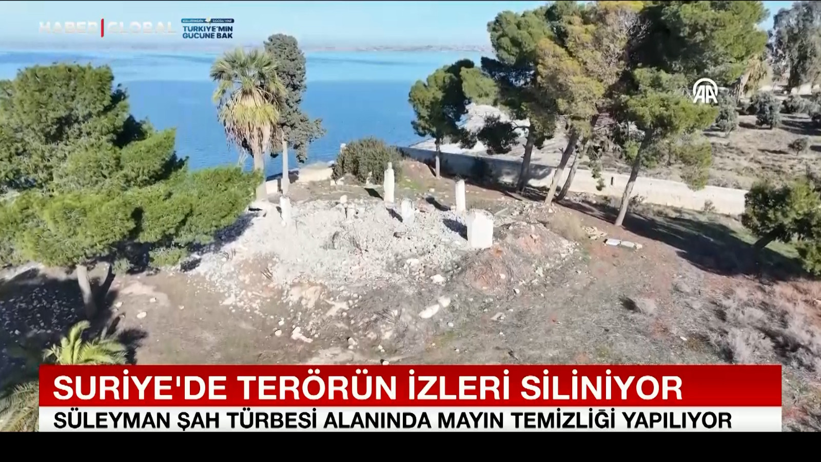 Suriye'de terörün izleri siliniyor