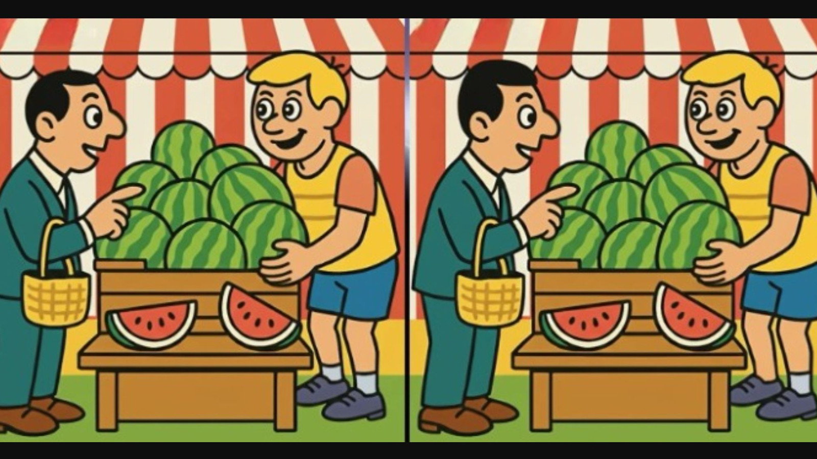 İki adam arasındaki 3 farkı sadece yüksek IQ'su olanlar buluyor