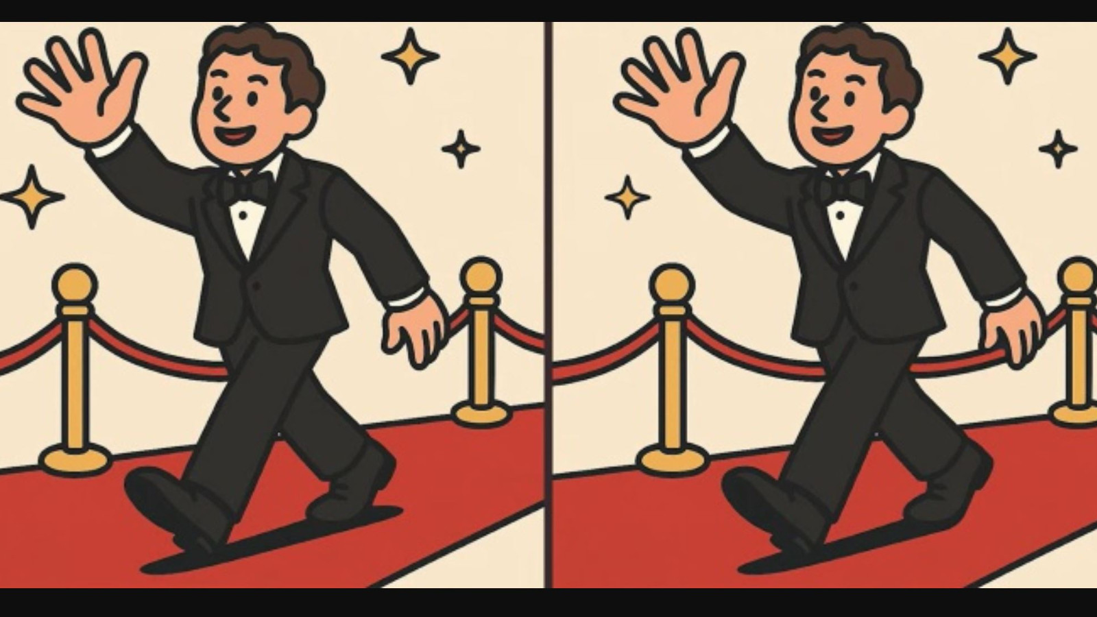 İki film yıldızı arasındaki 3 farkı sadece dahiler buluyor