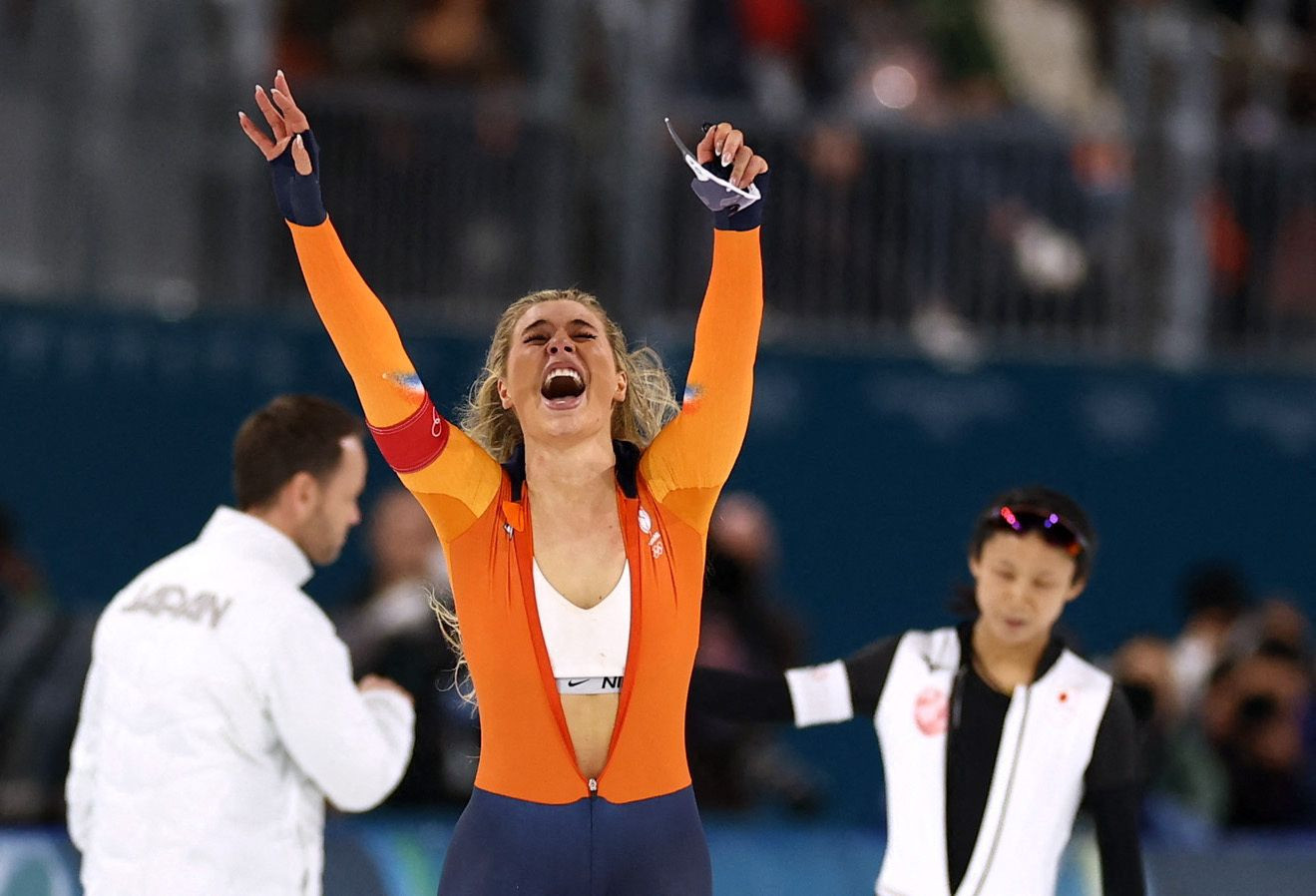 Olimpiyat rekoru kıran Jutta Leerdam, gözyaşlarına hakim olamadı - Resim: 2