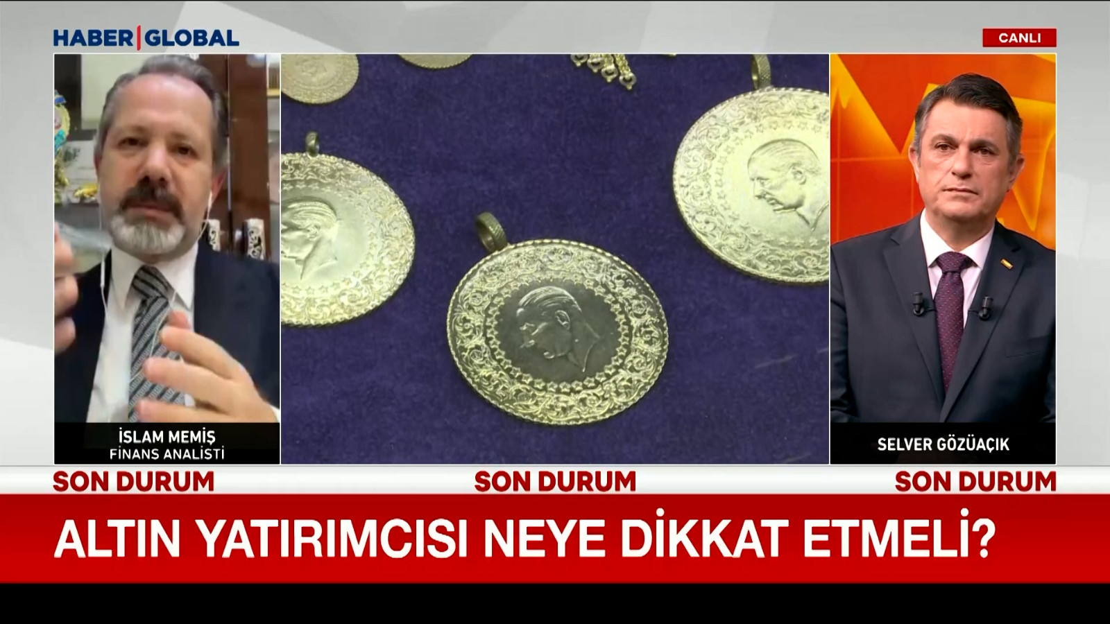 Altın yatırımcısı neye dikkat etmeli? İslam Memiş yanıtladı