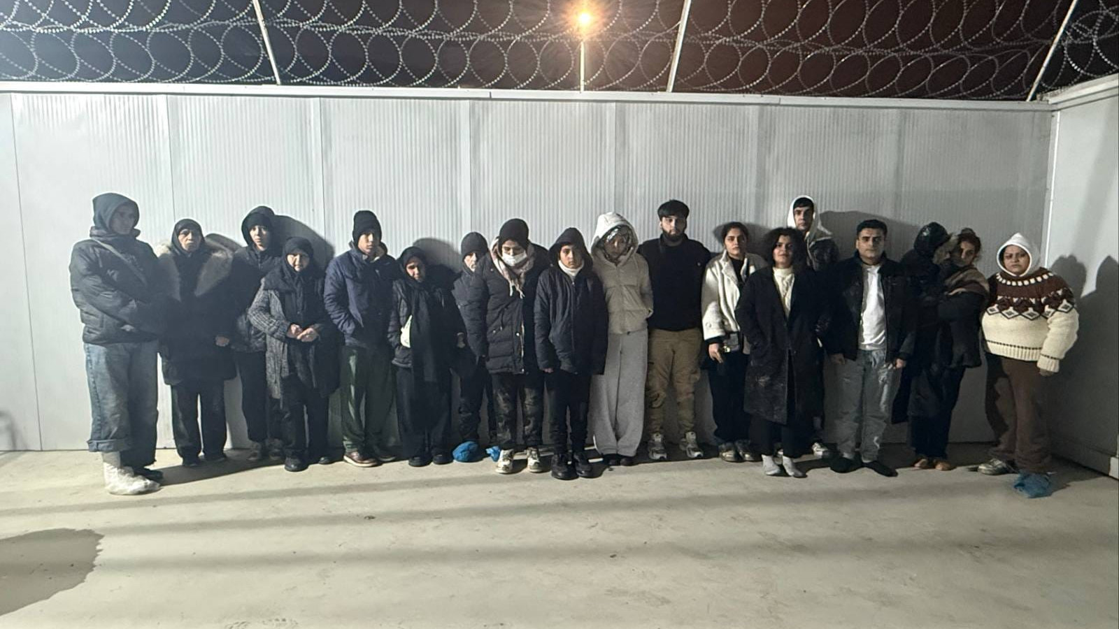 Edirne'de 18 kaçak göçmen yakalandı