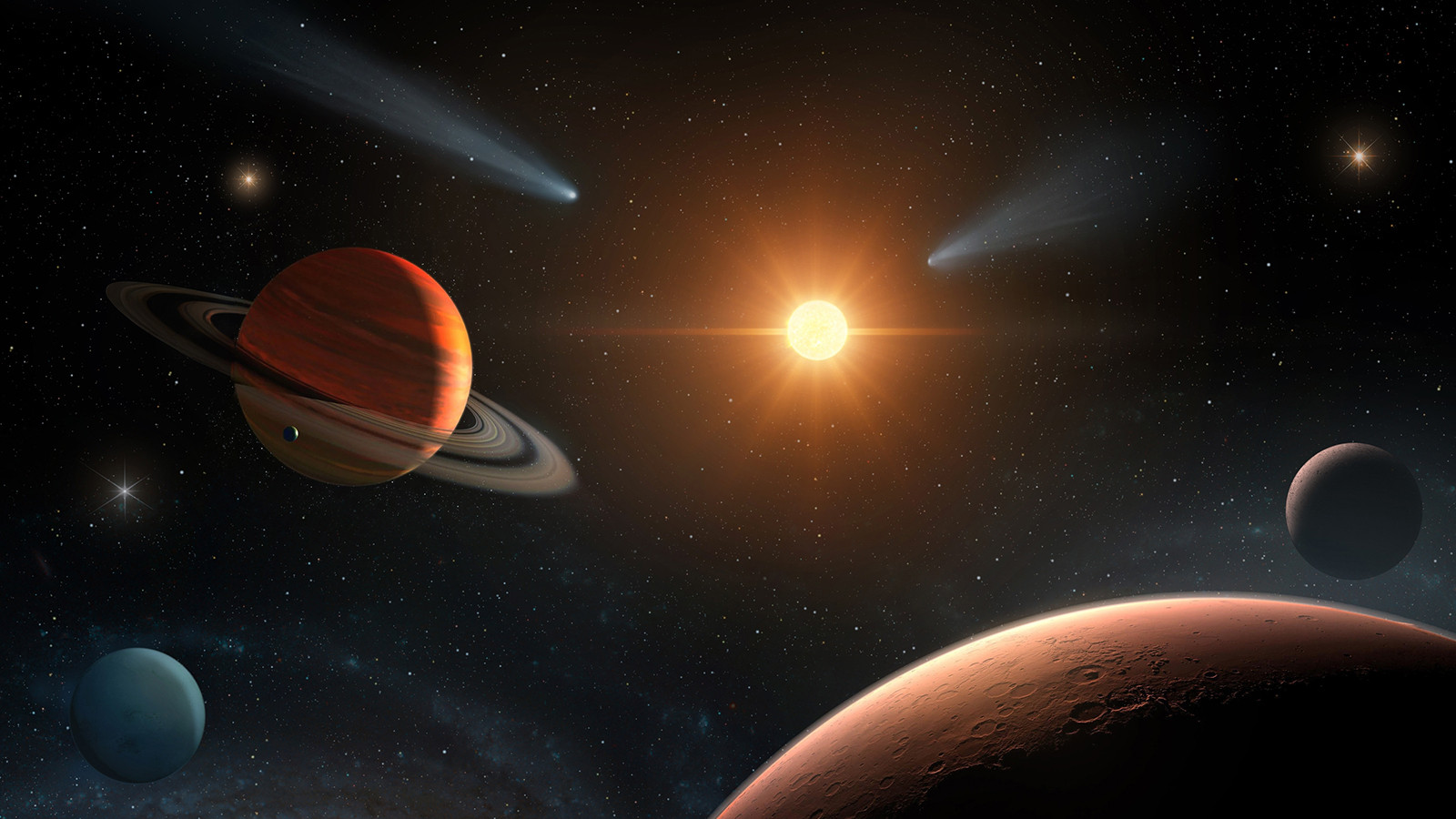 Gökyüzünde şölen var! NASA tarih verdi: 6 gezegenli dev buluşma