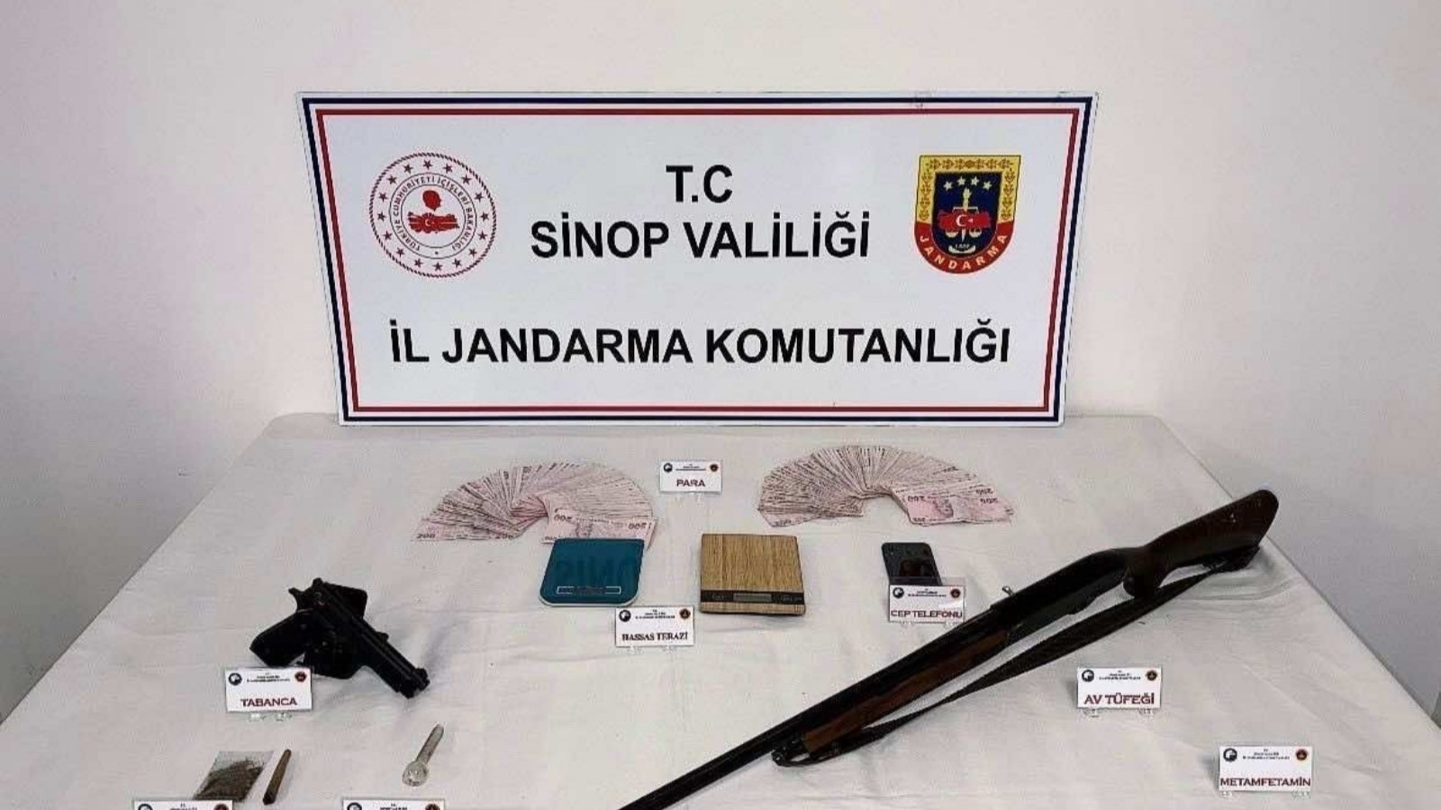 Sinop'ta uyuşturucu operasyonu: İki kişi tutuklandı