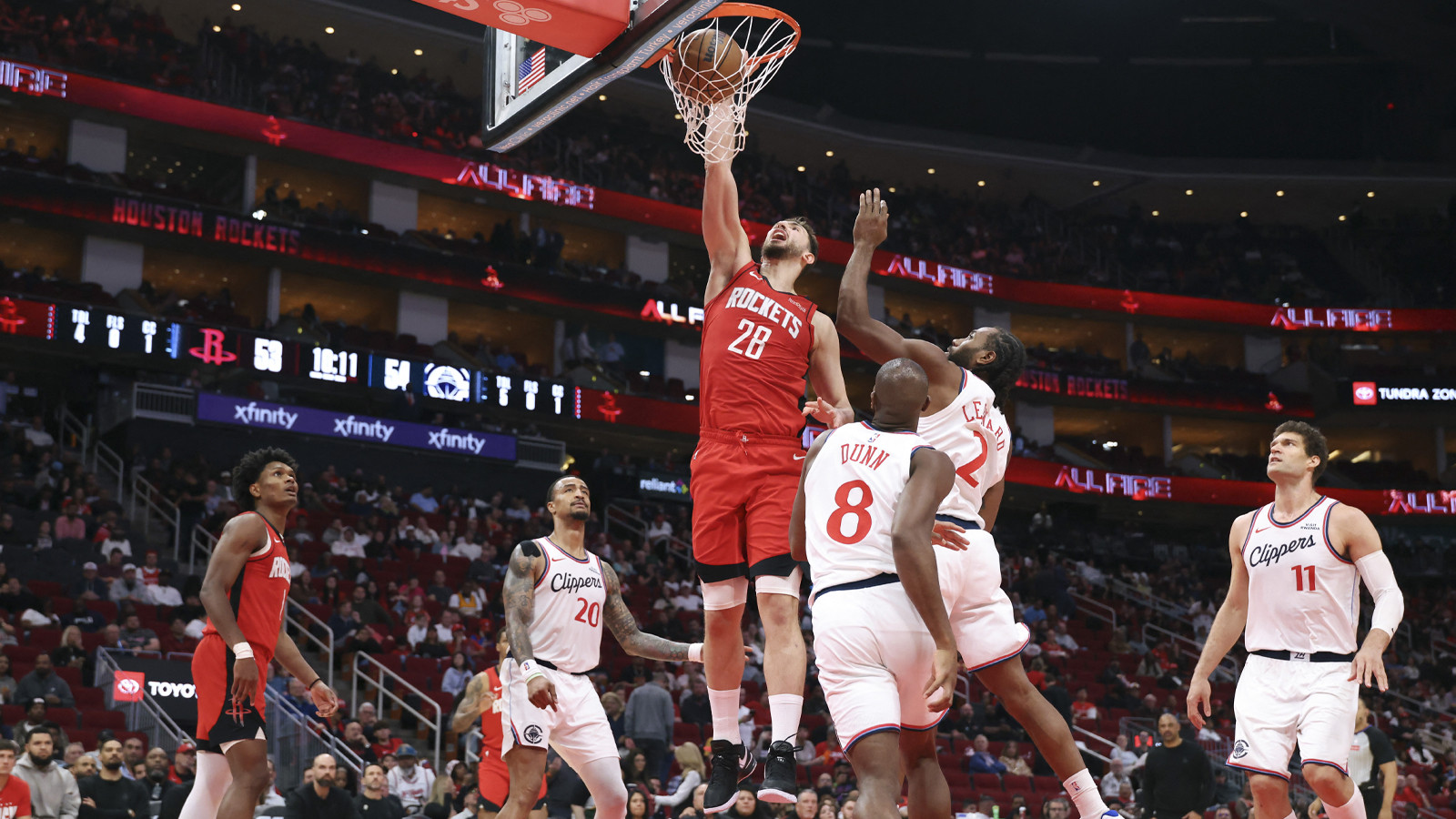 All-Star'a seçilen Alperen Şengün'den şov! Houston Evinde Clippers’ı yendi