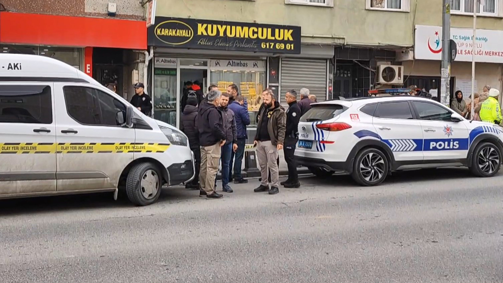 Eyüpsultan'da kuyumcuya soygun girişimi