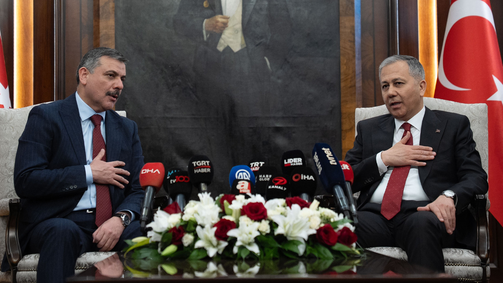 İçişleri Bakanlığında devir teslim töreni yapıldı