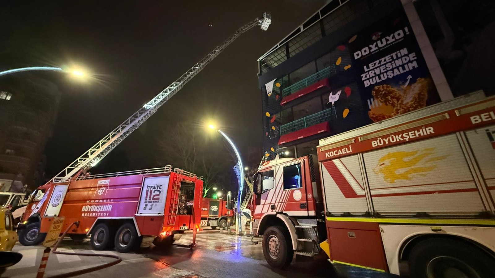 Kocaeli'de yangın paniği! İtfaiye devreye girdi