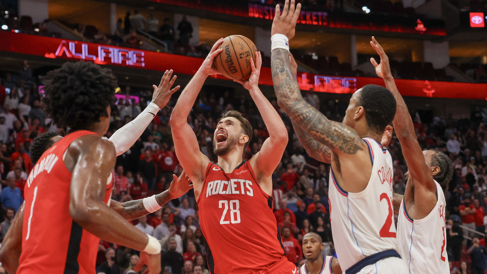 Alperen Şengün'lü Houston Rockets tat vermedi! LA Clippers bu sefer galip geldi