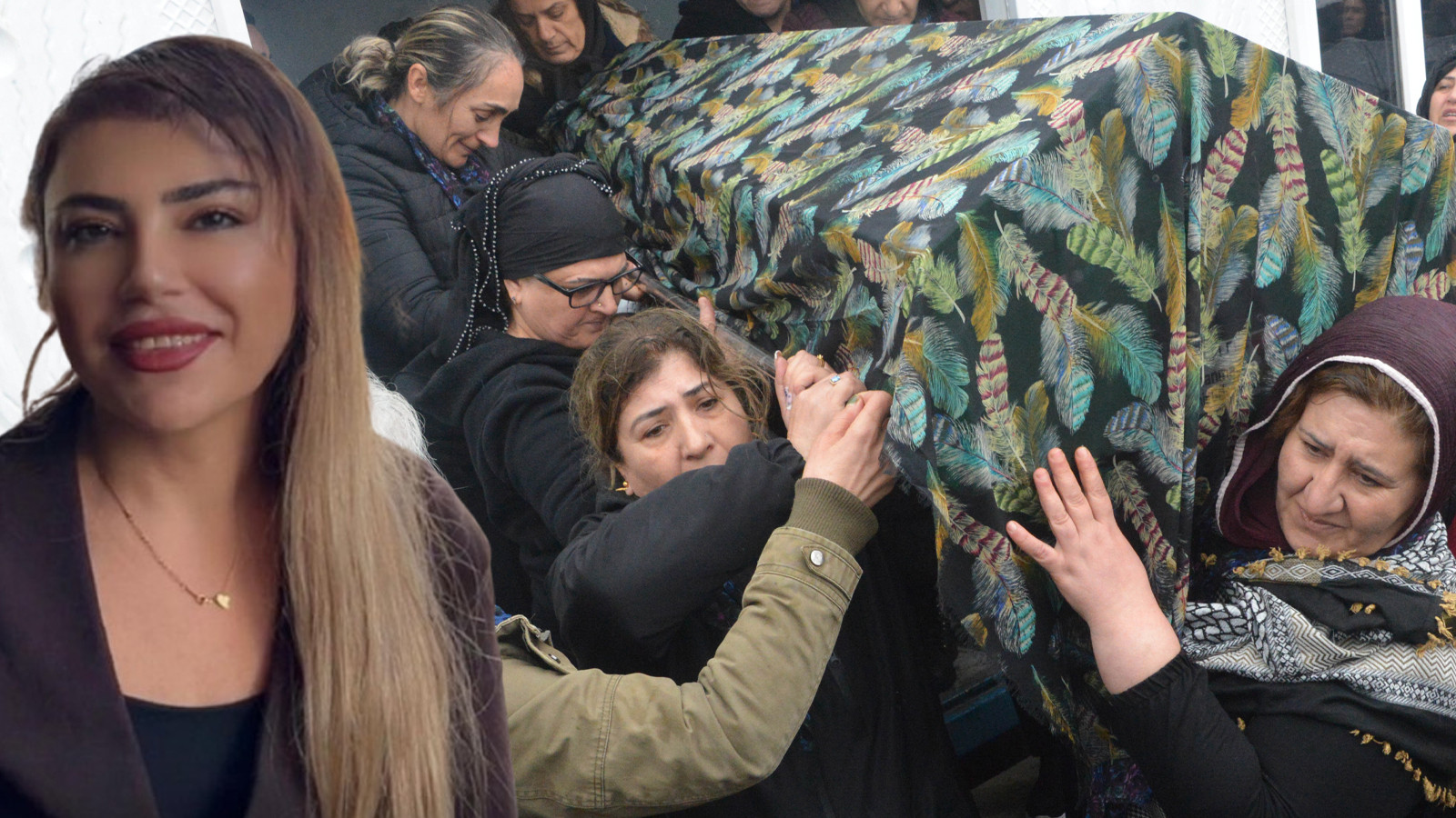 Erkek vahşetine kurban giden Alev Koç son yolculuğuna uğurlandı