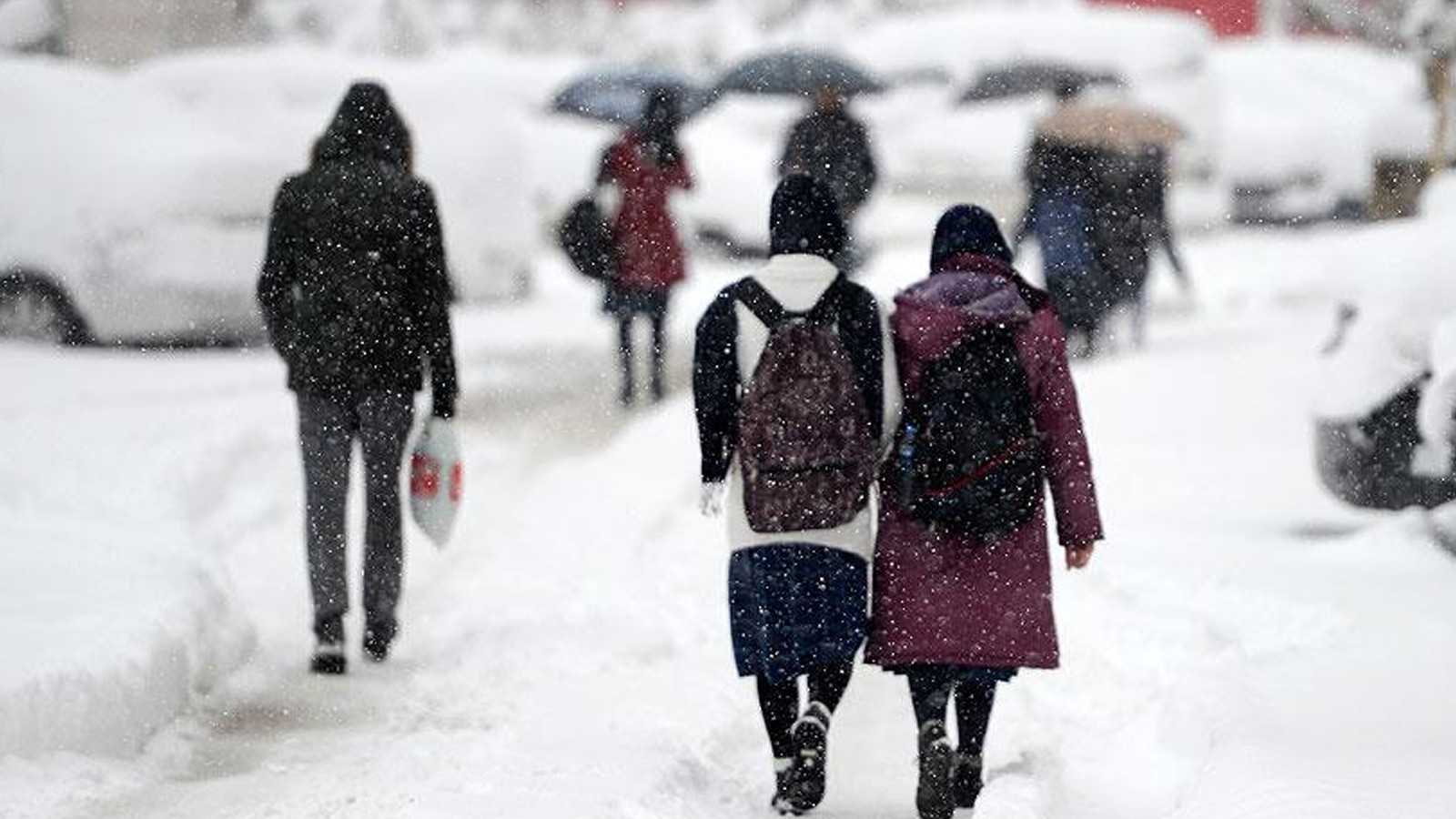 Mut’ta taşımalı eğitime olumsuz hava koşulları nedeniyle 1 gün ara verildi
