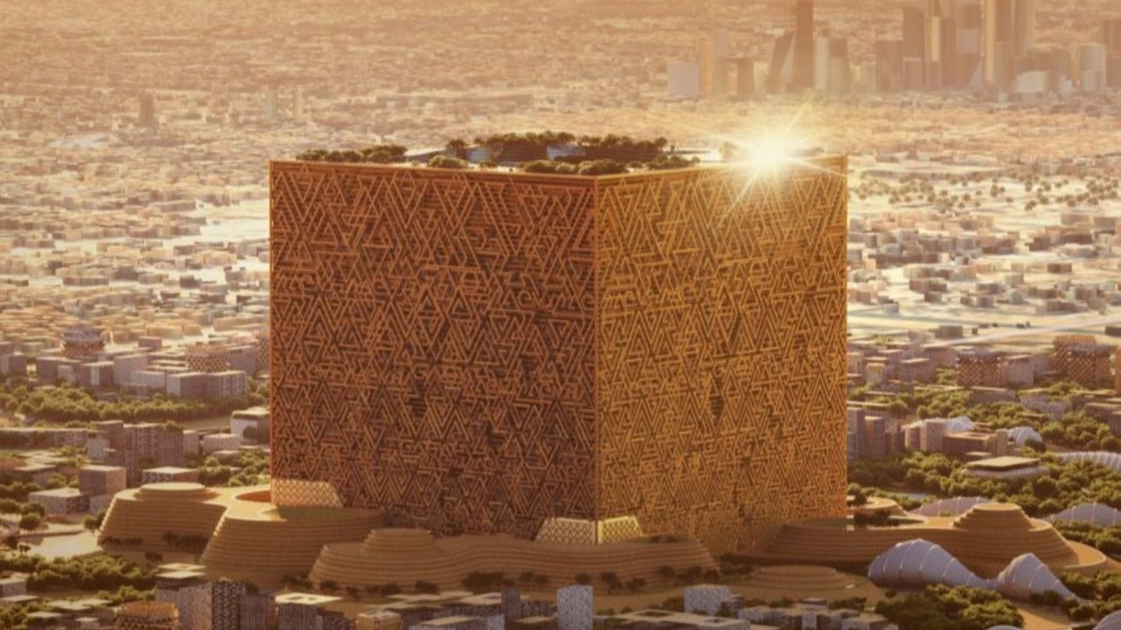 Suudi Arabistan dünyanın en büyük küp gökdeleni Mukaab’ın inşasını askıya aldı