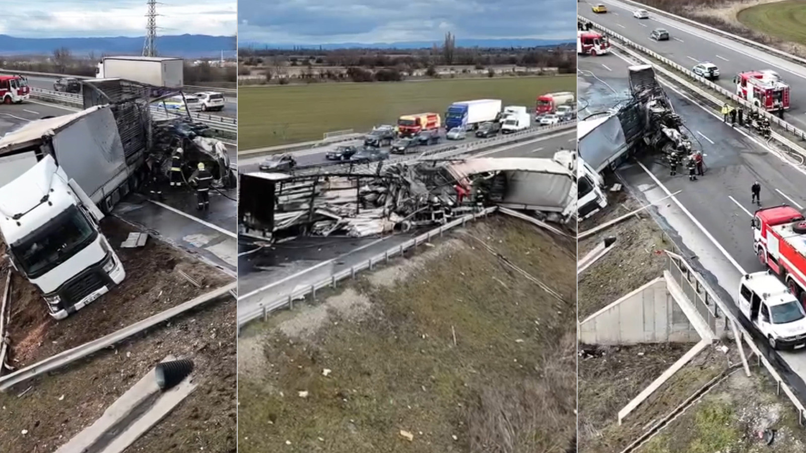 Bulgaristan'da tır kazası: 2 Türk şoför hayatını kaybetti