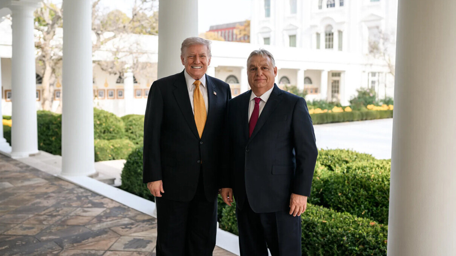 Trump'tan Macaristan Başbakanı Viktor Orban'a destek