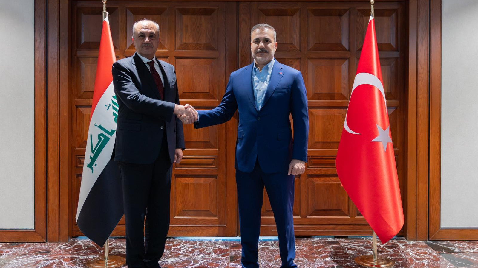 Bakan Fidan, Irak Savunma Bakanı Al Abbasi ile görüştü