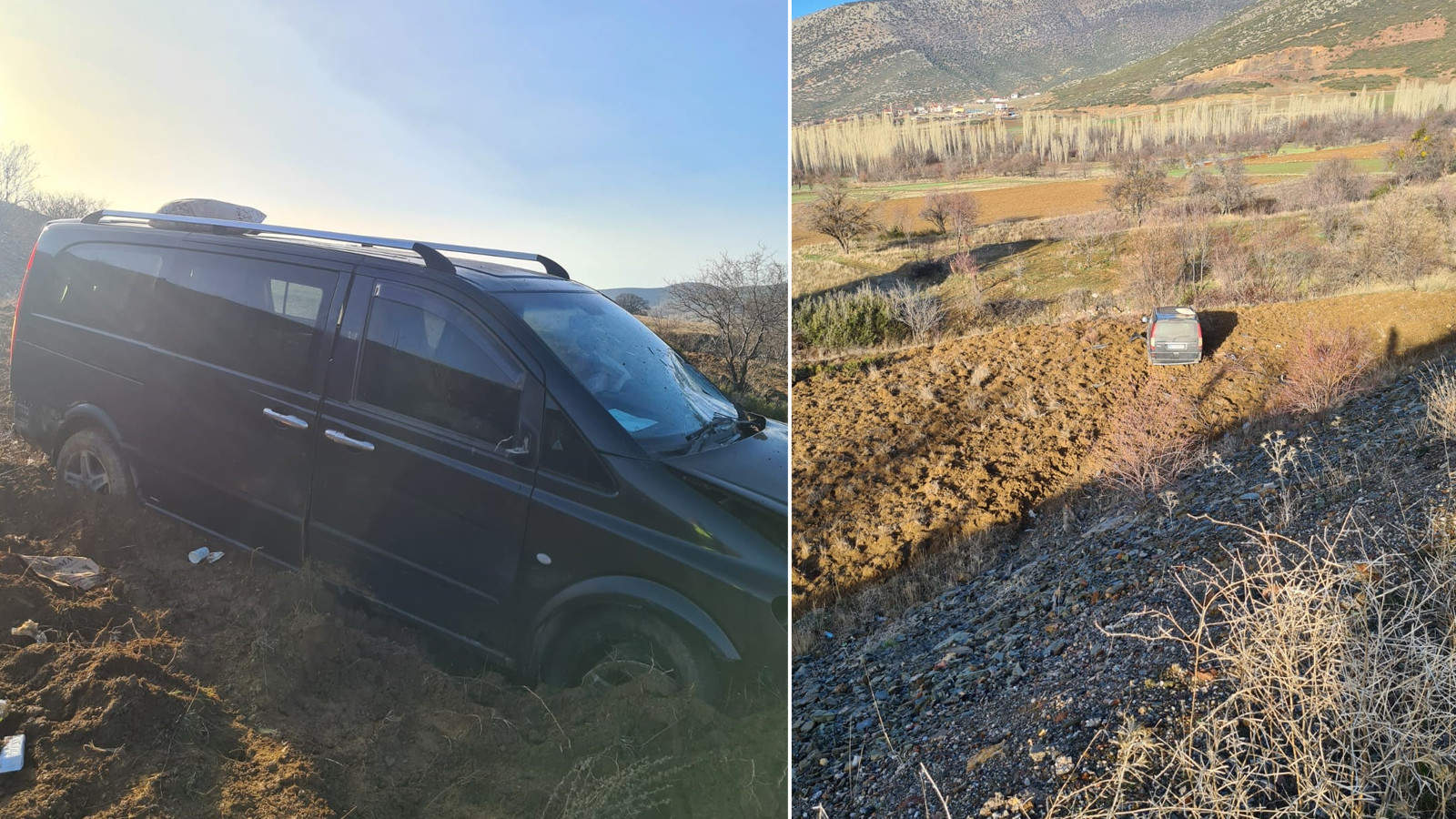 Isparta’da kontrolden çıkan araç şarampole uçtu! Çok sayıda yaralı var