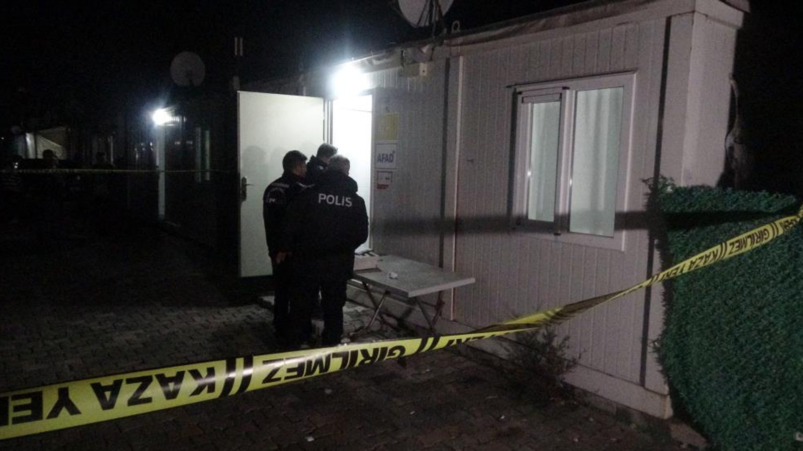 Malatya'da acı olay: Kaldığı konteynerde ölü bulundu