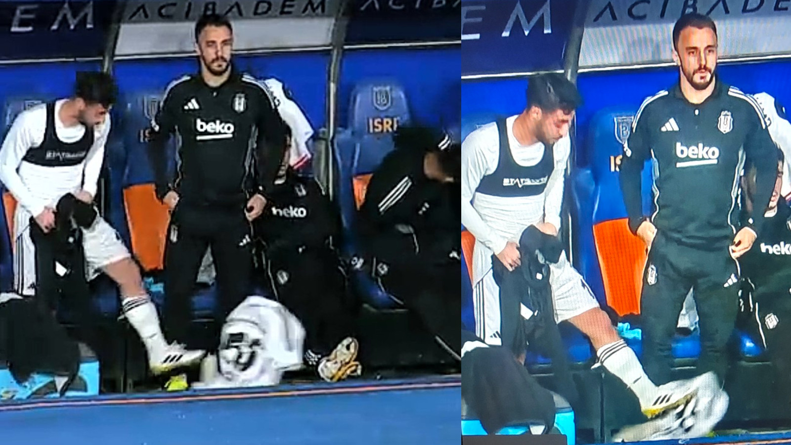 Beşiktaş formasına tekme atan Kartal Kayra Yılmaz'dan açıklama