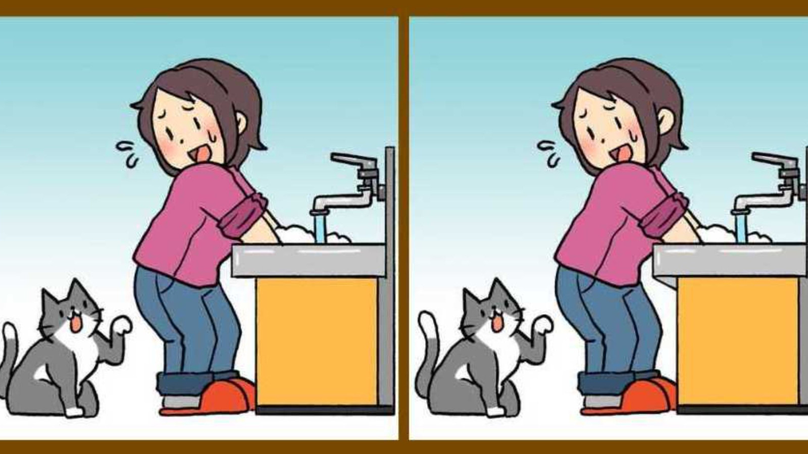 iki kadın arasındaki 3 farkı sadece dahiler buluyor