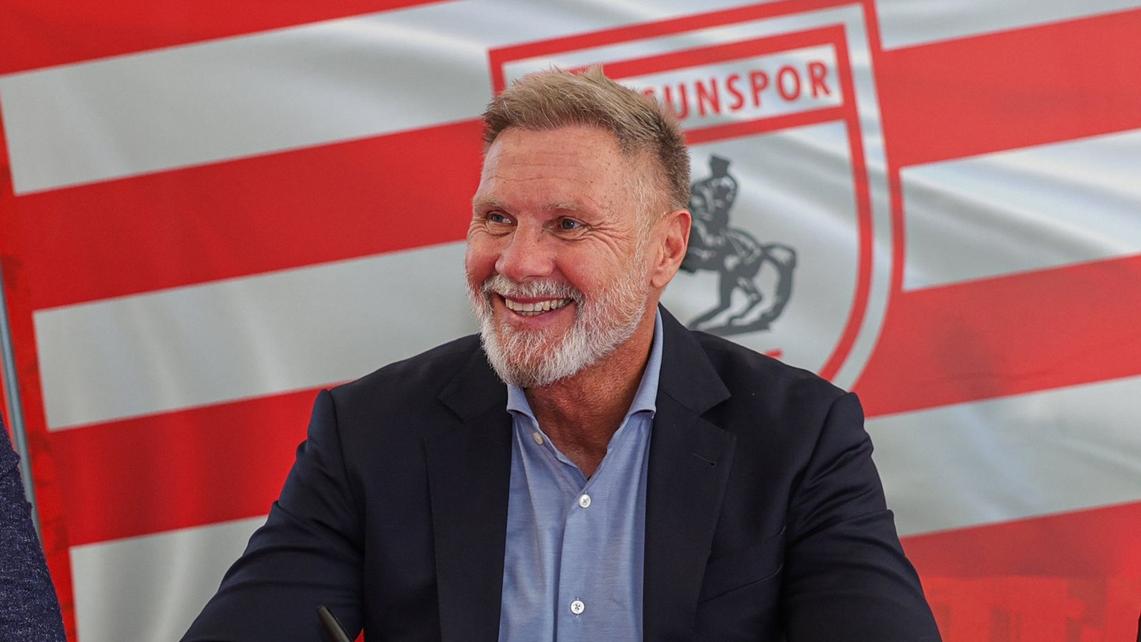 Samsunspor'un yeni hocası Thorsten Fink, hedeflerini açıkladı