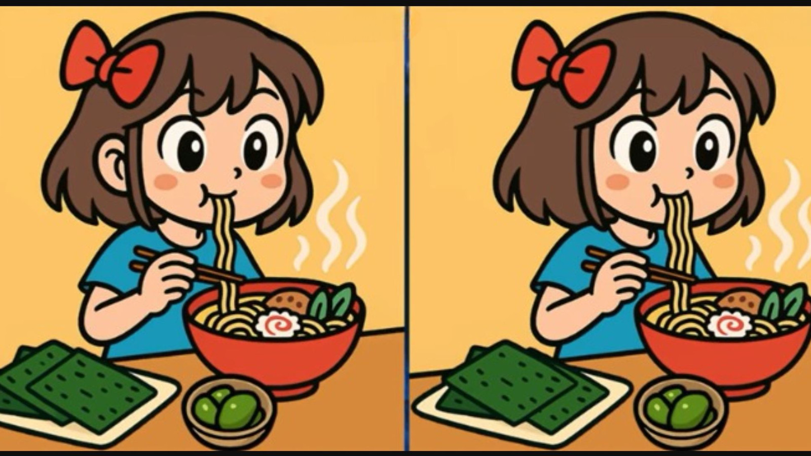 İki kız arasındaki 3 farkı sadece yüksek IQ'su olanlar buluyor