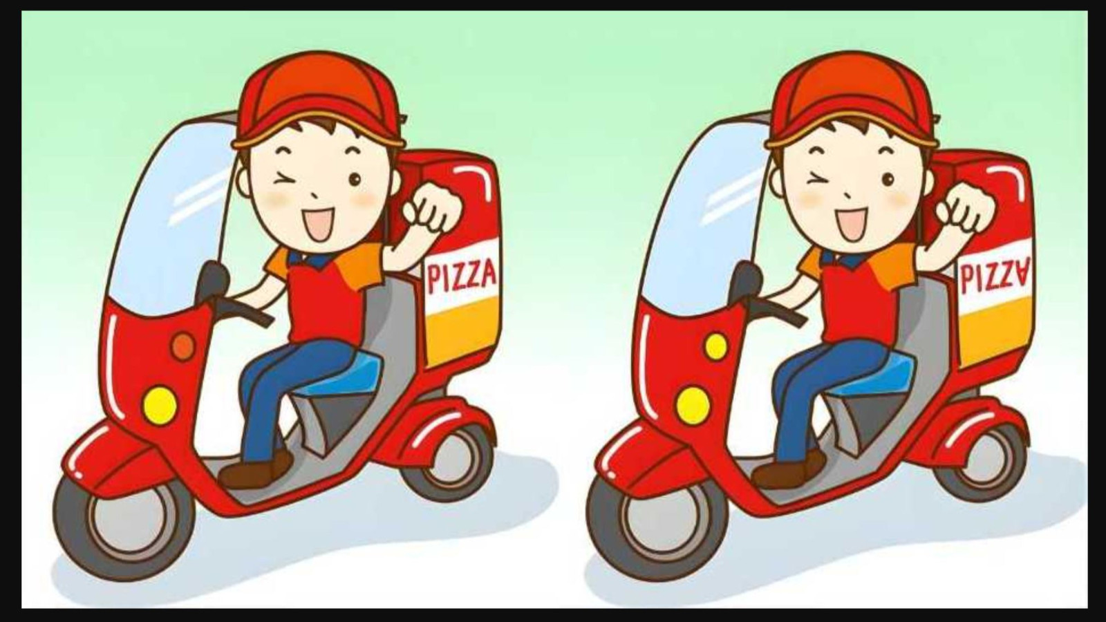 İki kurye arasındaki 3 farkı sadece dahiler buluyor