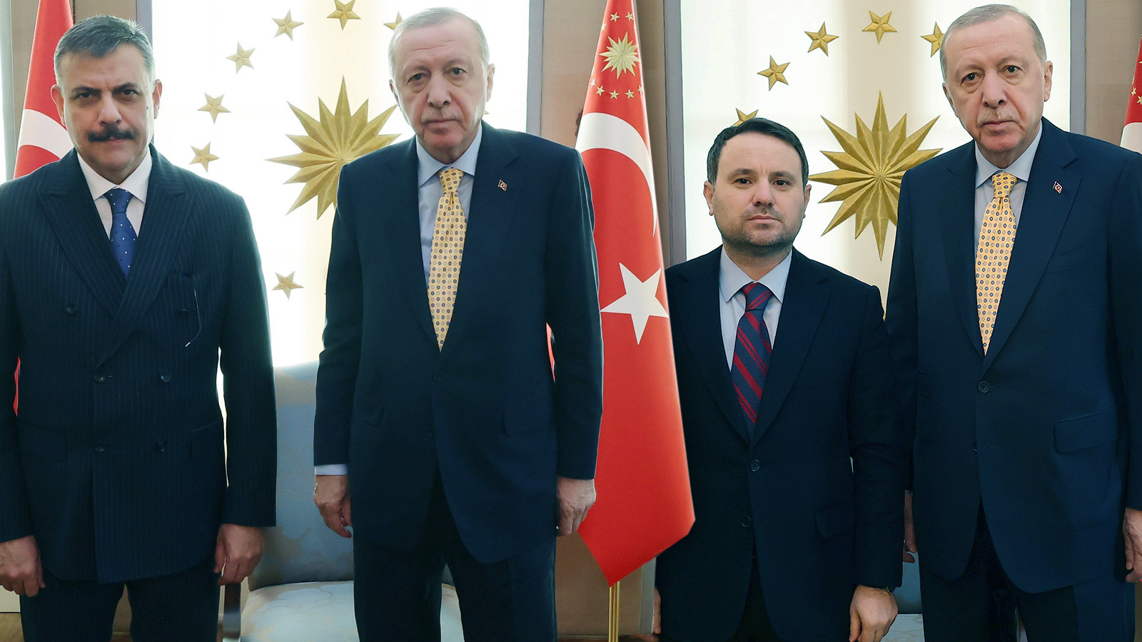 Cumhurbaşkanı Erdoğan, Gürlek ve Çiftçi'yi kabul etti