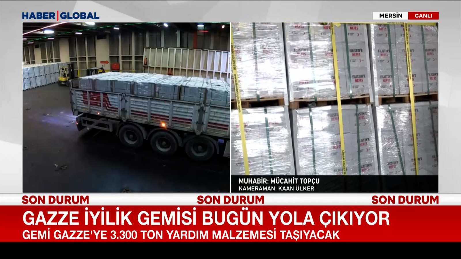 Gazze iyilik gemisi bugün yola çıkıyor