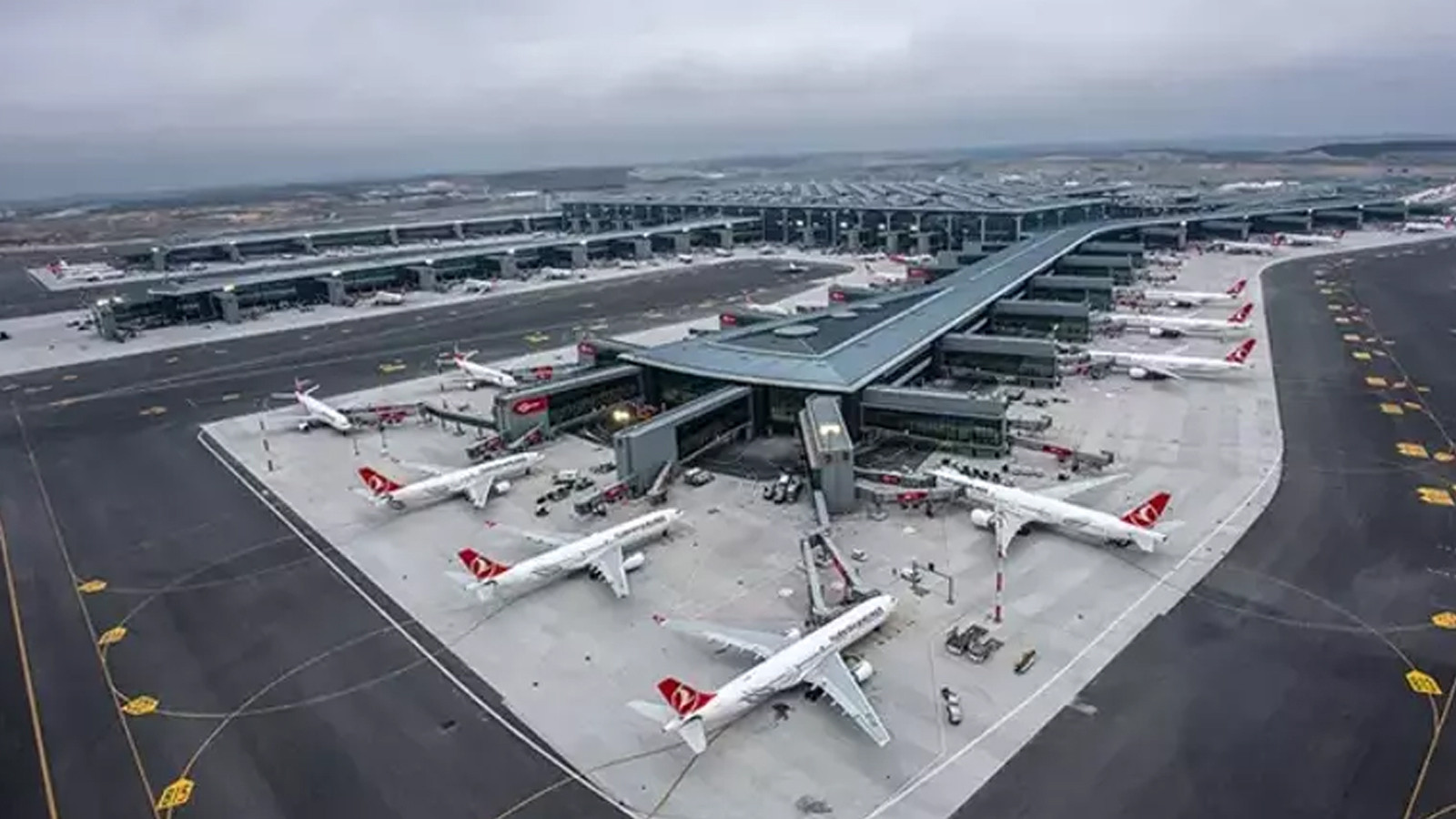 İstanbul Havalimanı günlük 1437 uçuşla Avrupa şampiyonu oldu