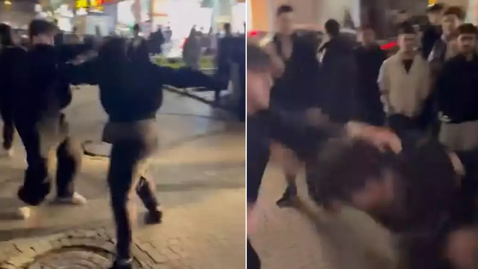 Ramazan etkinliğinde yumruklar havada uçuştu