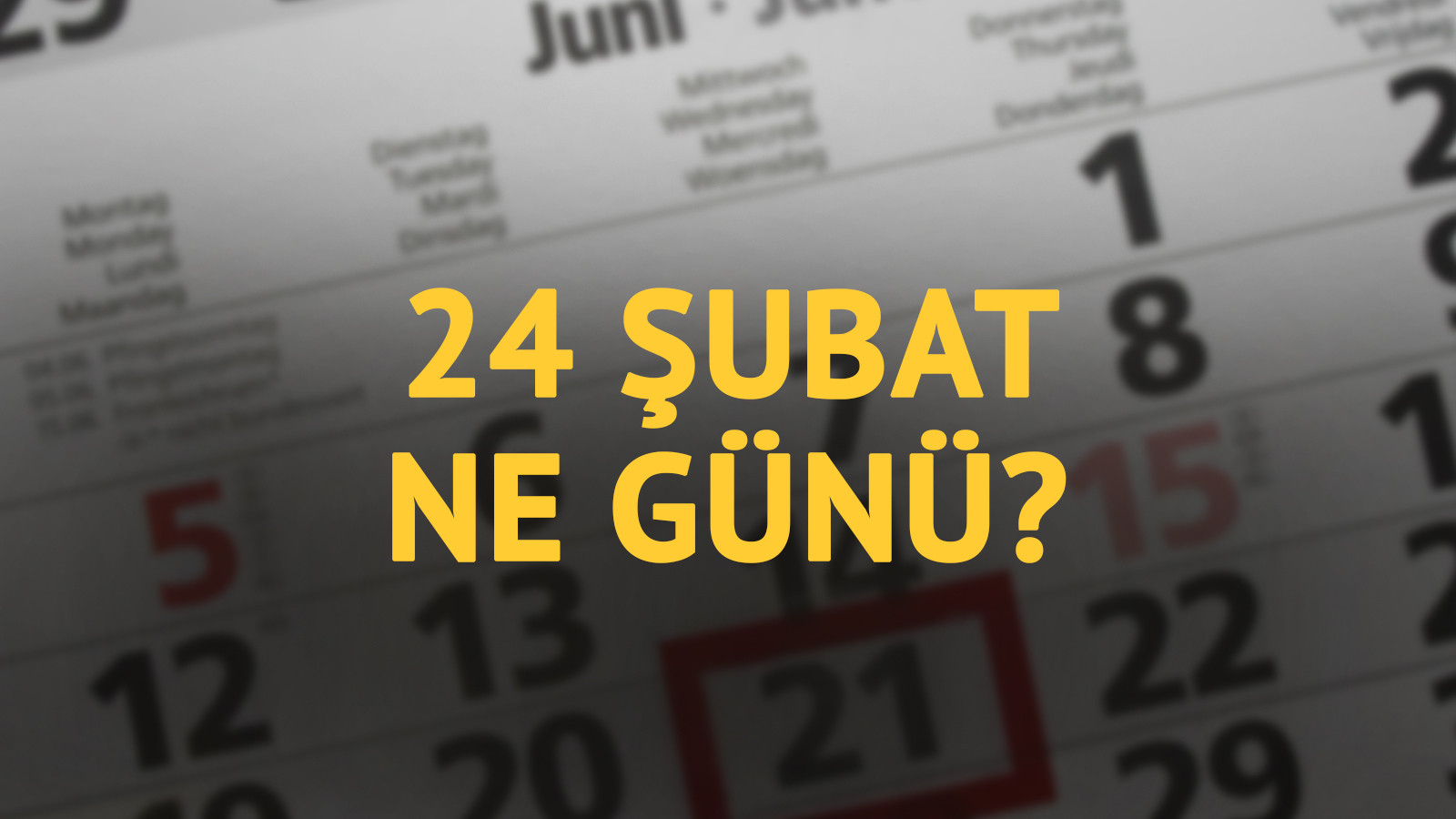 24 Şubat ne günü? 24 Şubat'ın anlam ve önemi ne?