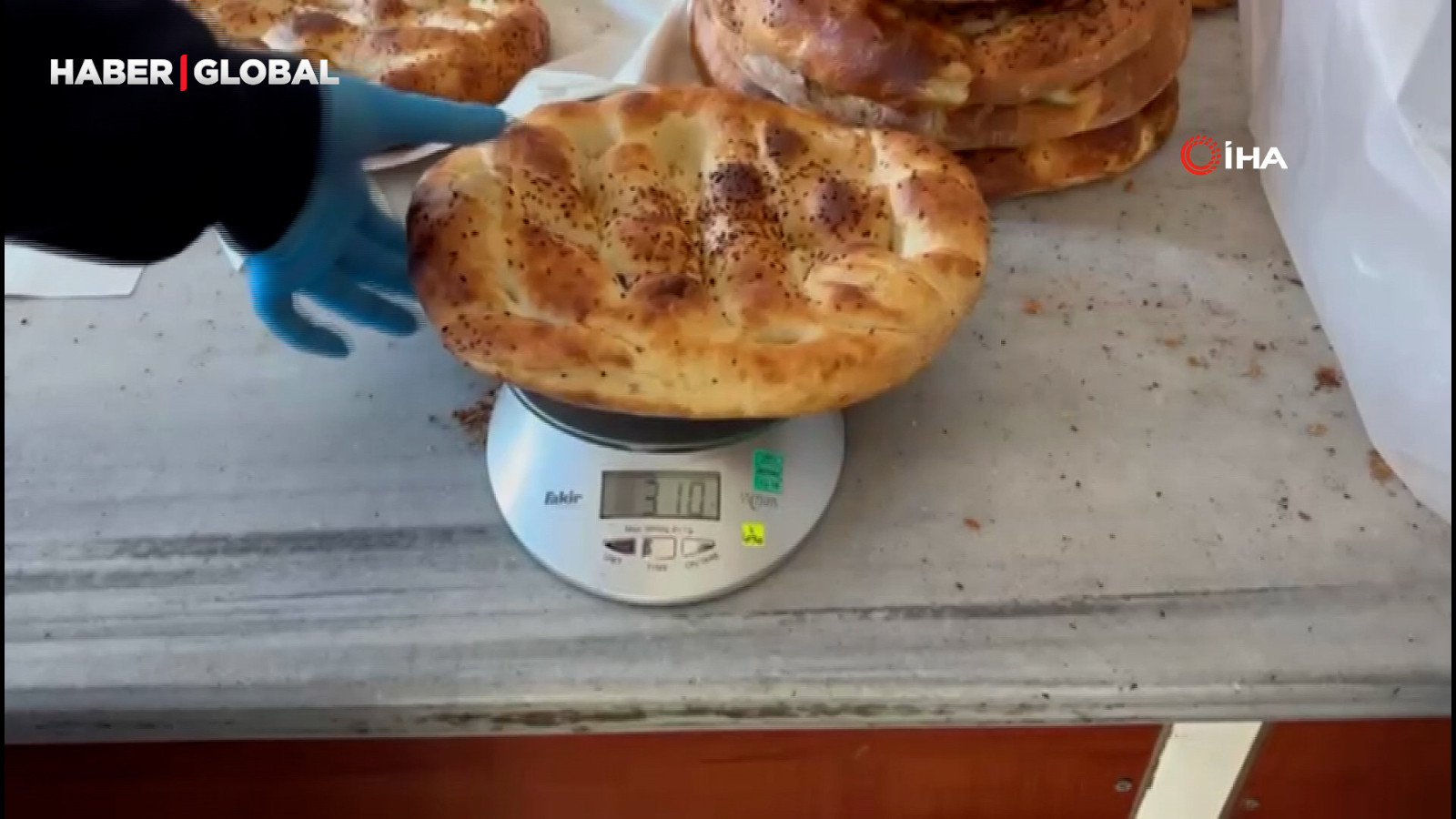 Bilecik'te gramajı düşük pide satanlara zabıta engeli