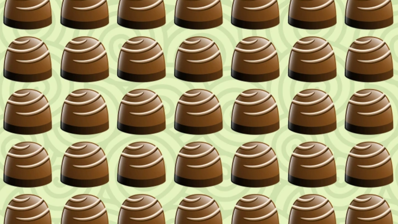 Resimdeki farklı çikolatayı yalnızca gerçek bir dahi bulabilir