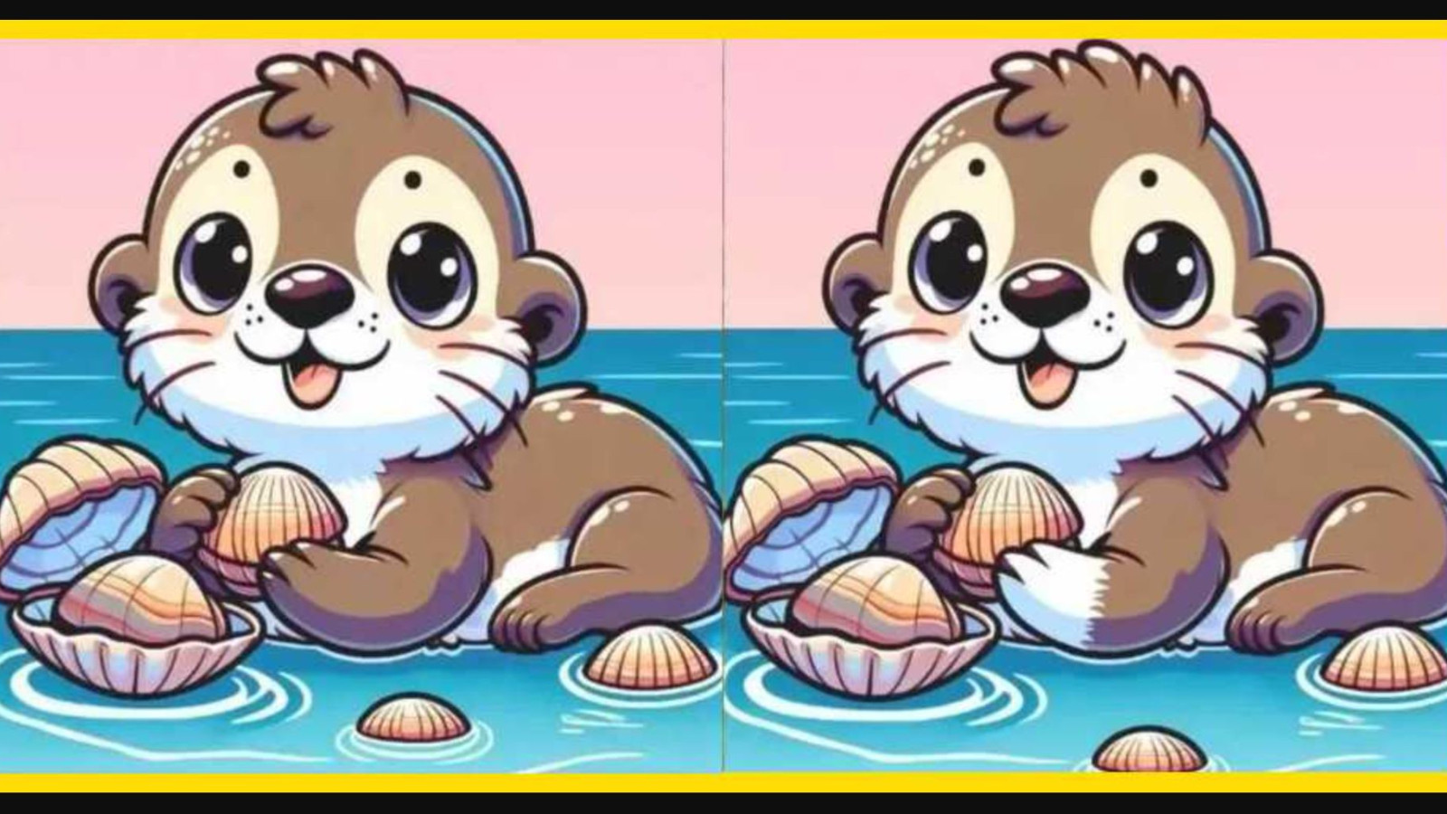 İki su samuru arasındaki 3 farkı sadece yüksek IQ'su olanlar buluyor