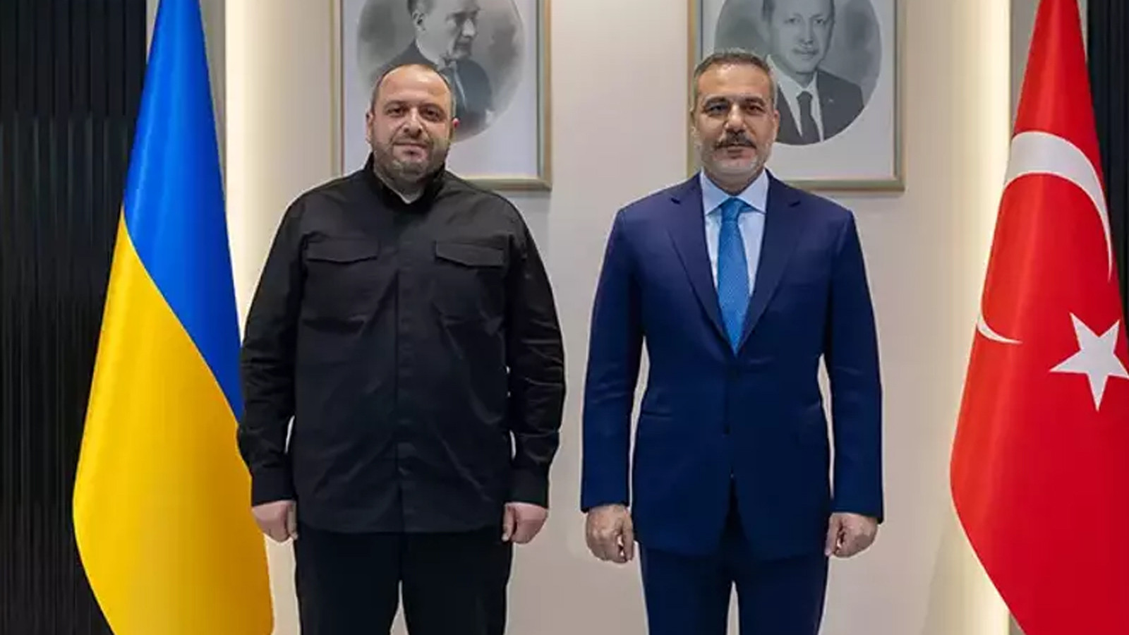 Dışişleri Bakanı Hakan Fidan, Umerov ile Ankara'da görüştü