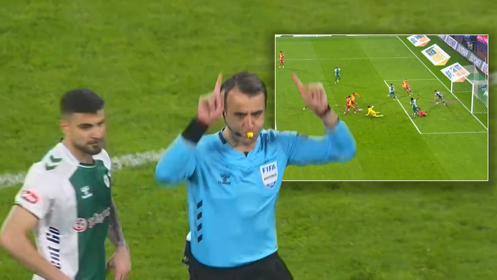 Galatasaray'ın Konyaspor'a attığı gol neden iptal edildi? VAR kayıtları yayınlandı