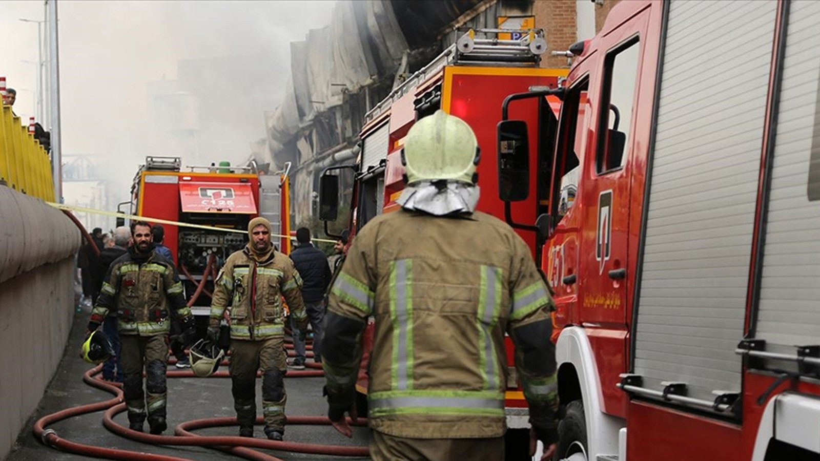 İran'da korkunç olay: Helikopter sebze-meyve haline düştü