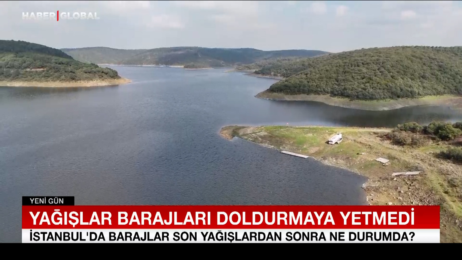Yağışlar barajları doldurmaya yetmedi