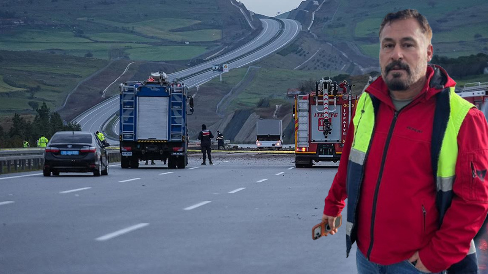 Balıkesir'deki uçak kazasına tanık olan şoför: Bütün parçalar önüme düştü