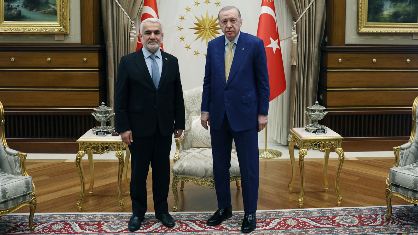 Cumhurbaşkanı Erdoğan Yapıcıoğlu'nu kabul etti