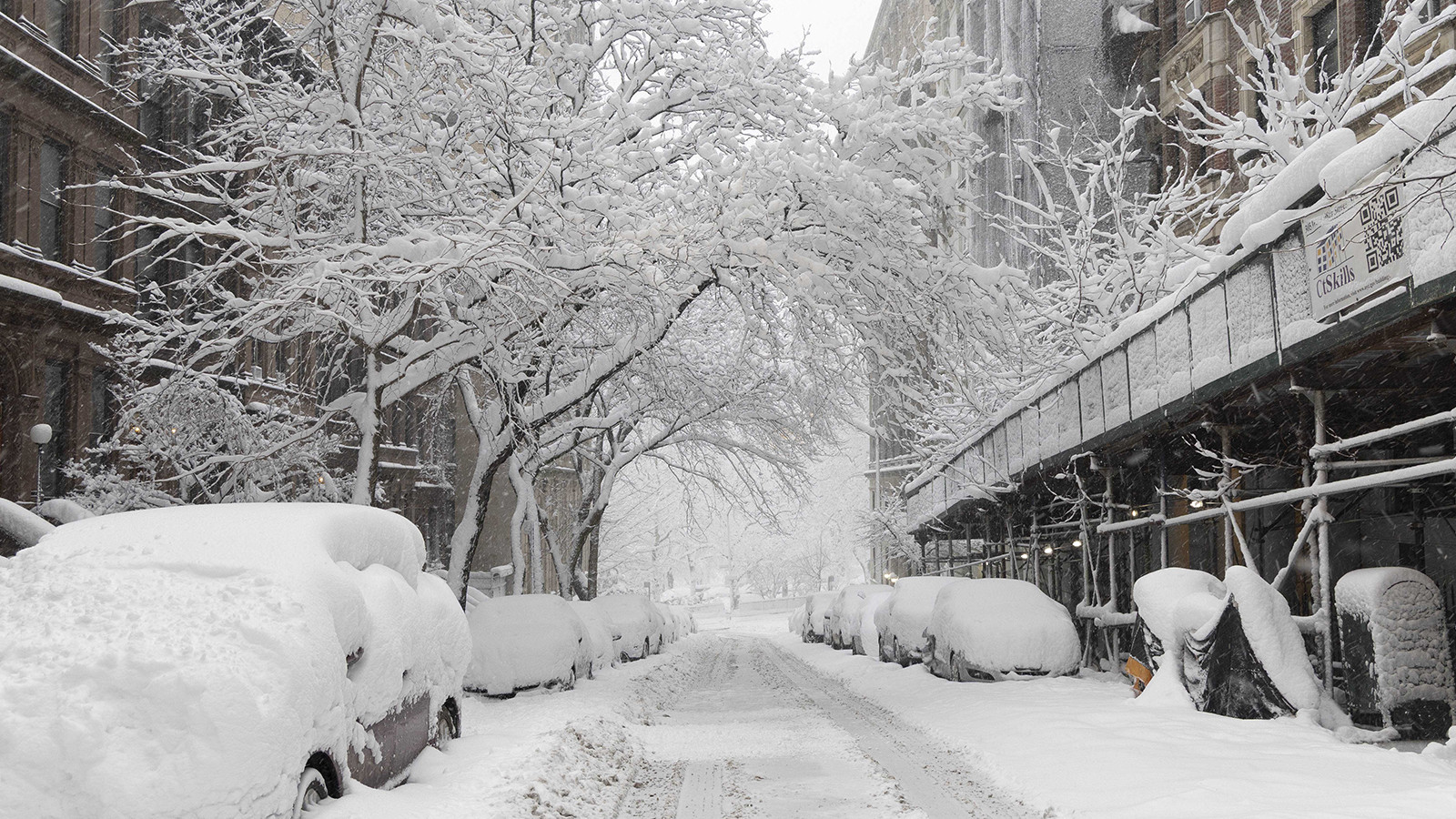 Ne Sibirya ne Alaska... ABD'de kar hayatı durdurdu: 1 metreye yaklaştı