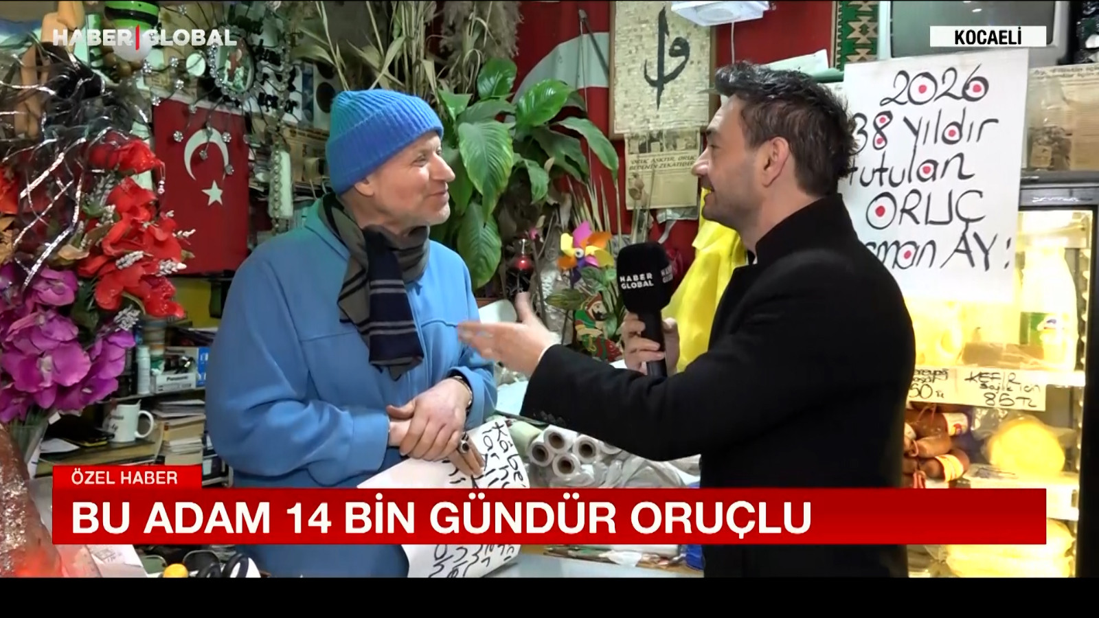 38 yıldır oruç tutan adam görenleri şaşırtıyor
