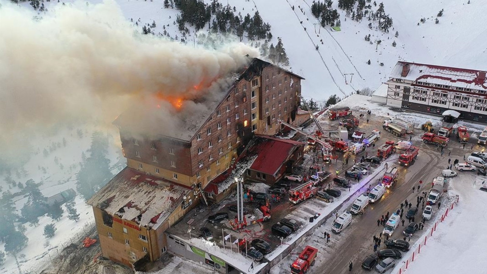 Bolu'daki Grand Kartal Otel yangını davası istinafa taşındı