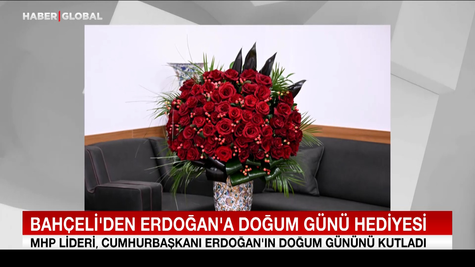 Bahçeli'den Erdoğan'a doğum günü hediyesi