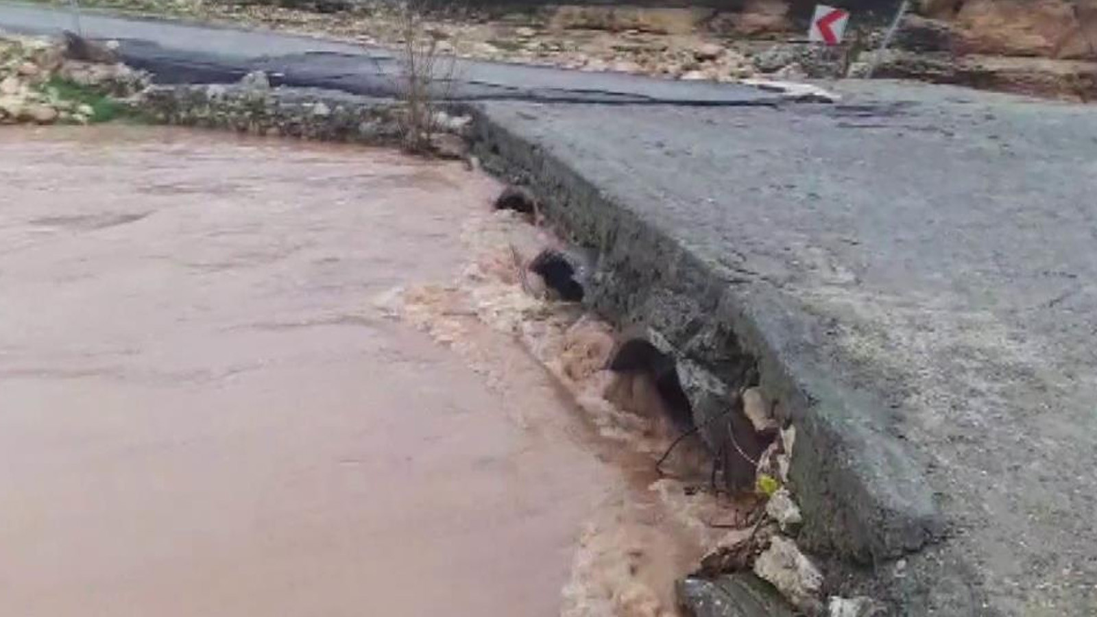 Diyarbakır'ı sağanak vurdu: Dereler taştı, bazı köprüler hasar aldı