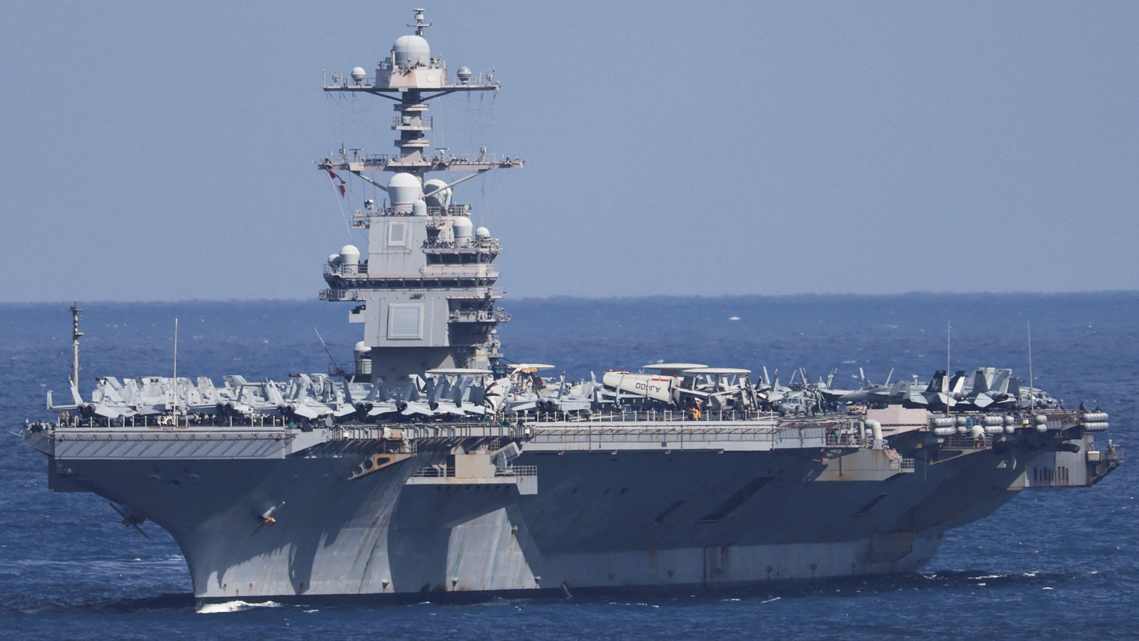 ABD'nin dev savaş makinesi İsrail'de!